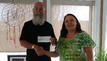 Donation from the Garden City Lions Club